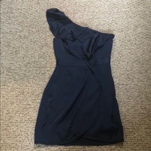 BCBGeneration one shoulder ruffle dress Worn once